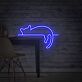 schlafende Katze LED-Neonschild Wohnzimmer Schlafzimmer