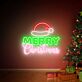 MERRY Christmas LED-Neonschild Wohnzimmer Weihnachten