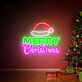 MERRY Christmas LED-Neonschild Wohnzimmer Weihnachten