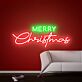Merry Christmas LED-Neonschild Wohnzimmer Weihnachtsdeko