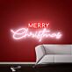 Merry Christmas LED-Neonschild Wohnzimmer Weihnachtsdeko