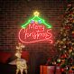 Merry Christmas LED-Neonschild Wohnzimmer Weihnachten