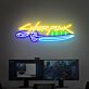 Cyberpunk 2077 LED-Neonschild Gaming Wohnzimmer