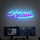 Cyberpunk 2077 LED-Neonschild Gaming Wohnzimmer