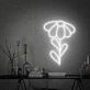Brighten Up Any Space: Daisy Flower Led Neon Sign for Home Bar, Salon Wall Art, and Special Celebrations Decor.