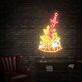 Dark-Souls-Leuchtfeuer als LED-Neonschild