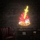 Dark-Souls-Leuchtfeuer als LED-Neonschild