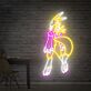 Brighten Your Anime Haven: Digimon Led Neon Sign for Home Decor, Office, and Party Wall Art.