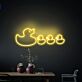 Entenfamilie LED-Neonschild Wohnzimmer Kinderzimmer