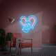 Brighten Your Space: Elfilin Wall Decor Kirby Neon Wall Art Custom Neon Light Sign for Kids Room, Playrooms, and Birthday Celebrations.