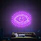 Auge mit Strahlen LED-Neonschild Wohnzimmer Studio
