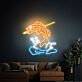 Brighten Your Space: Perfect for Bars, Retail Shops, and Cozy Home Entryways - Fishing Led Neon Sign Wall Decor Sign