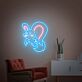 Niedlicher Anime-Hase LED-Neonschild Wohnzimmer Kinderzimmer