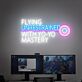 FLYING UNRESTRAINED WITH YO-YO MASTERY LED-Neonschild für Gaming Wohnzimmer
