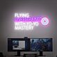 FLYING UNRESTRAINED WITH YO-YO MASTERY LED-Neonschild für Gaming Wohnzimmer