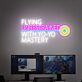 FLYING UNRESTRAINED WITH YO-YO MASTERY LED-Neonschild für Gaming Wohnzimmer