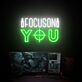 FOCUS ON YOU LED-Neonschild für Gaming Zimmer