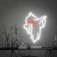 Geist LED-Neonschild für Wohnzimmer und Bar