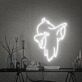 Geist LED-Neonschild für Wohnzimmer und Bar