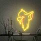 Brighten Your Halloween Party and Home with the Ghost Spooky Halloween LED Neon Sign - Perfect for Wall Art and Adding a Haunting Vibe to Bars and Events
