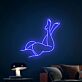 Bein- und Hüftkontur einer Frau LED-Neonschild Wohnzimmer Schlafzimmer