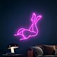 Bein- und Hüftkontur einer Frau LED-Neonschild Wohnzimmer Schlafzimmer