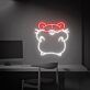 Hamster Illustration LED-Neonschild für Wohnzimmer und Kinderzimmer