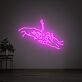 Brighten Your Space: Hands Of God LED Neon Sign for Home, Office, Wedding Celebrations, and Trendy Bar Settings