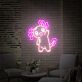 Axolotl Figur LED-Neonschild Wohnzimmer Kinderzimmer