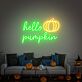 Brighten Up Your Home, Office, or Fall Events with the Hello Pumpkin Led Neon Sign Welcome Sign Event Decor