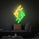 Koi Fische LED-Neonschild Wohnzimmer Büro