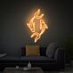 Koi Fische LED-Neonschild Wohnzimmer Büro