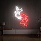 Koi Fische LED-Neonschild Wohnzimmer Büro