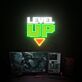LEVEL UP LED-Neonschild Gaming Zimmer