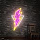 Blitzsymbol LED-Neonschild Wohnzimmer Bar
