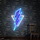 Blitzsymbol LED-Neonschild Wohnzimmer Bar