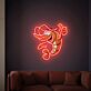 Enhance Your Seafood Restaurant, Bar, or Kitchen with the Captivating Glow of Lobster UV LED Neon Sign Printing Wall Decor.