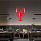 Elevate Your Seafood Dining Experience with Lobster UV Led Neon Sign Perfect for Restaurants, Bars, and Home Kitchen Decor.