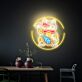 Glückskatze LED-Neonschild für Wohnzimmer Restaurant