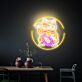 Glückskatze LED-Neonschild für Wohnzimmer Restaurant