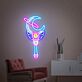 Brighten Your Space: From Home to Gaming Den with Magic Stick Led Neon Sign: Perfect for Dorm, Bar, and Kawaii Anime Enthusiasts