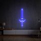 Schwert LED-Neonschild für Gamingzimmer und Wohnzimmer
