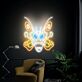 Schmetterling LED-Neonschild Wohnzimmer Dekoration