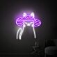 Katze mit Pilzhut LED-Neonschild Wohnzimmer Schlafzimmer