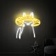 Elevate Your Space: Mushroom Cat Led Neon Sign for Whimsical Home Decor, Office Ambiance, and Unique Store Display