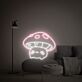 niedlicher Pilz LED-Neonschild Wohnzimmer Kinderzimmer