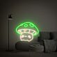 niedlicher Pilz LED-Neonschild Wohnzimmer Kinderzimmer