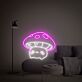 niedlicher Pilz LED-Neonschild Wohnzimmer Kinderzimmer