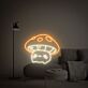 niedlicher Pilz LED-Neonschild Wohnzimmer Kinderzimmer