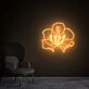 Hibiskusblüte LED-Neonschild Wohnzimmer Studio